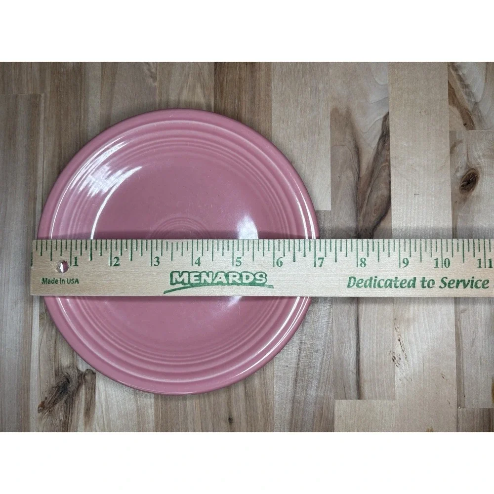 Fiesta Homer Laughlin Ceramic Pink Dinner & Salad Plates 10.5